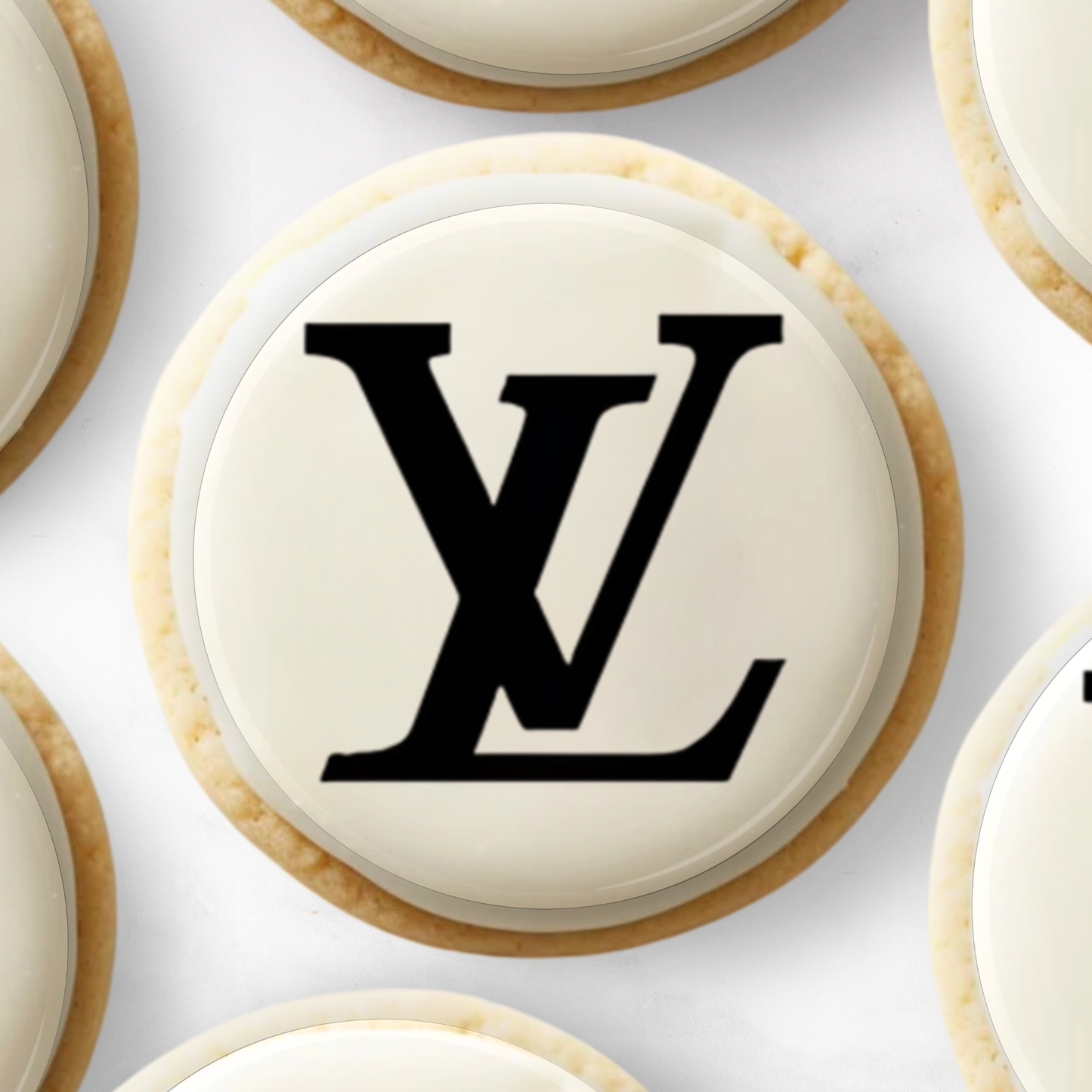 LV Edible Image - Sugar Coated Canvas
