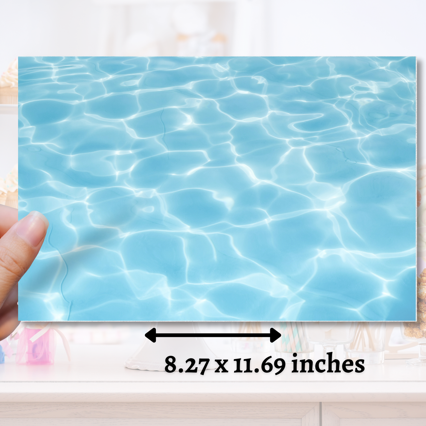 Water Wrap Edible Image - Sugar Coated Canvas