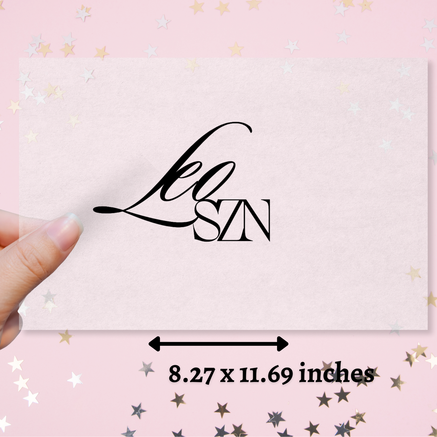 Pre-Cut Leo Szn Edible Image - Sugar Coated Canvas
