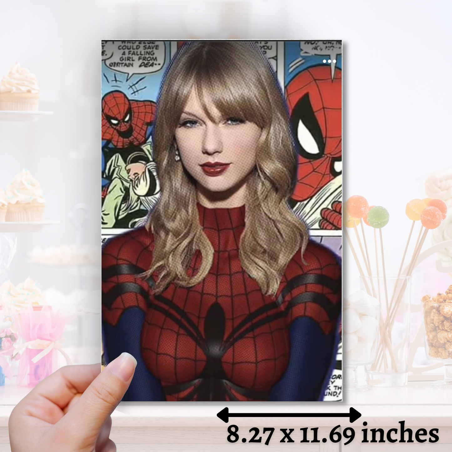 Taylor Spider Woman Edible Image - Sugar Coated Canvas