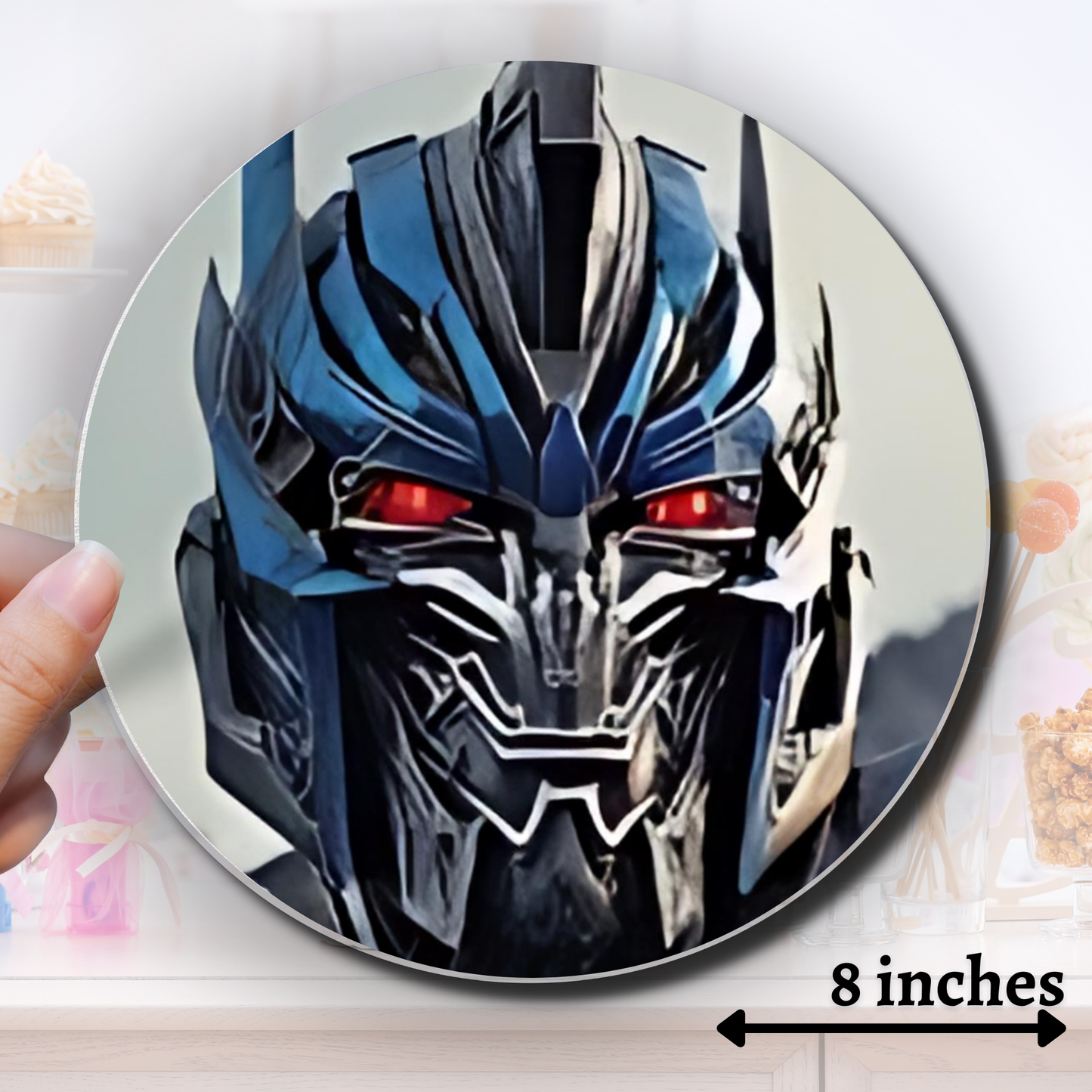 Transformers Circle Edible Image - Sugar Coated Canvas