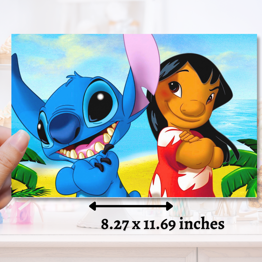 Lilo & Stich Sheet Edible Image - Sugar Coated Canvas