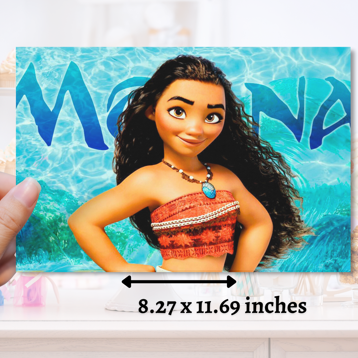 Moana Edible Image - Sugar Coated Canvas