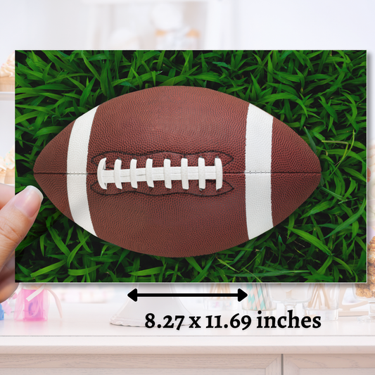 Football2 Sheet Edible Image - Sugar Coated Canvas