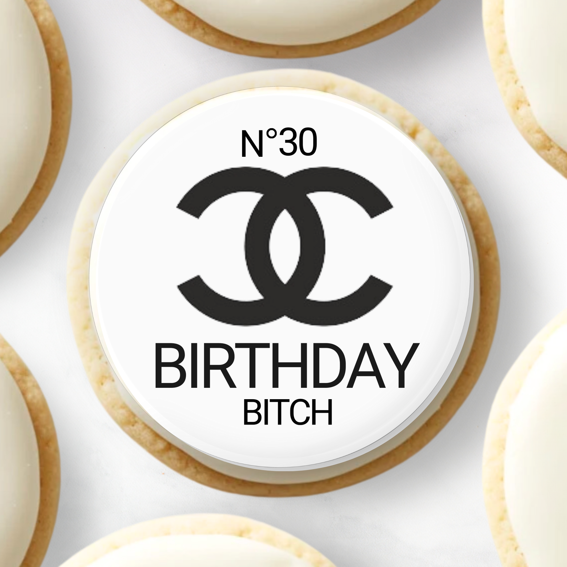 Chanel Birthday Edible Image - Sugar Coated Canvas