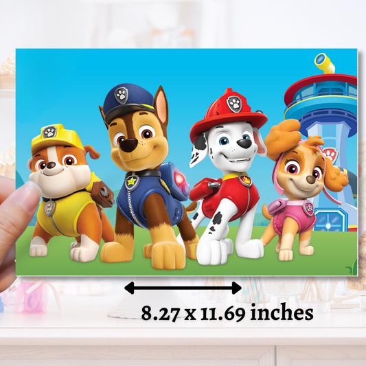 Paw Patrol Edible Image - Sugar Coated Canvas