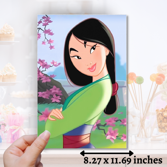 Mulan Edible Image - Sugar Coated Canvas