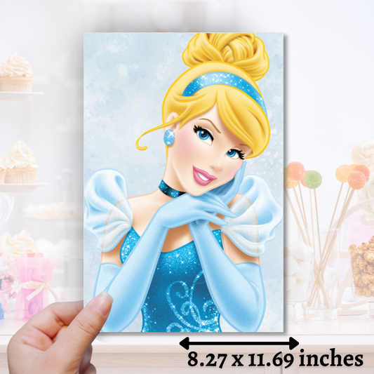 Cinderella Sheet Edible Image - Sugar Coated Canvas