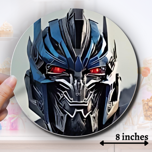 Transformers Circle Edible Image - Sugar Coated Canvas