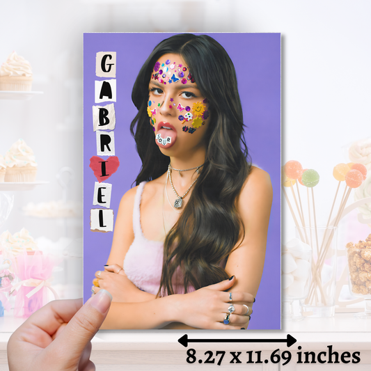 Olivia Rodrigo Sheet Edible Image